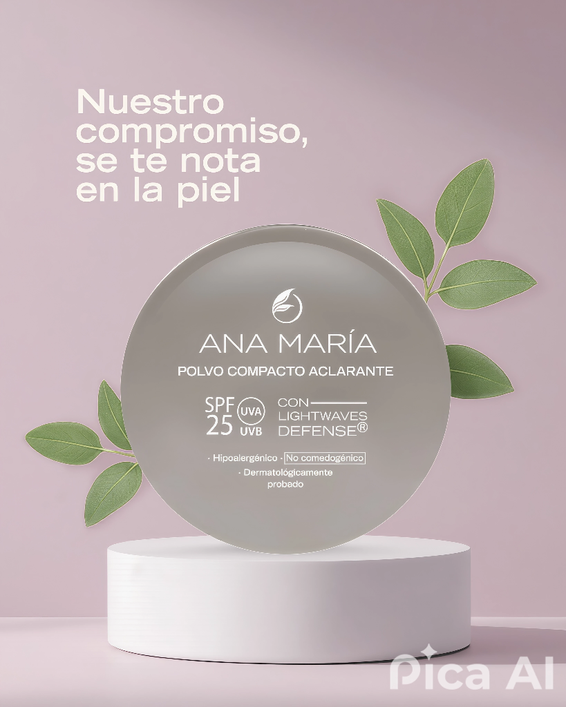 Polvo Aclarante y Humectante Ana María